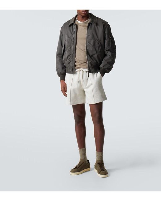 Tom Ford Gray Jersey T-Shirt for men
