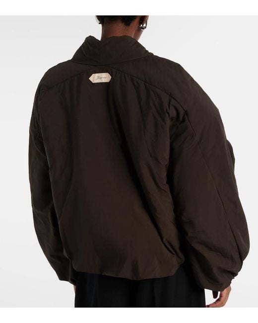 Jacquemus Black Chale Bomber Jacket