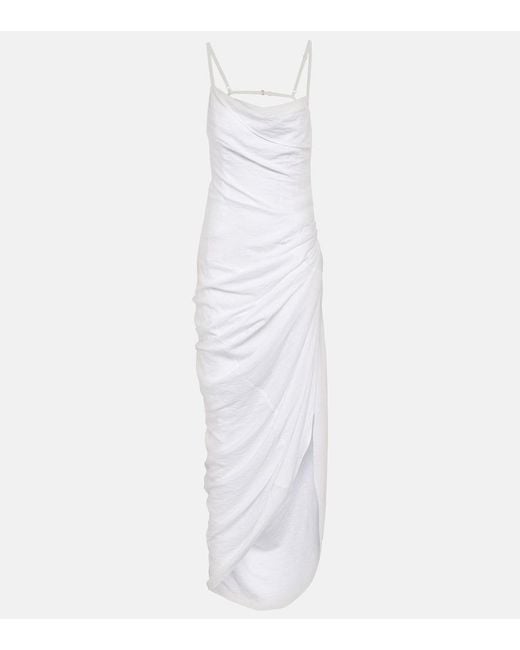 Jacquemus White Long Dresses