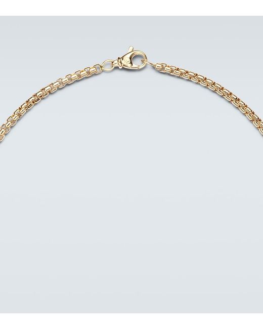 David Yurman Blue Petrvs Horse 18Kt Pendant Necklace for men