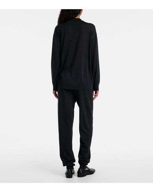 Tod's Black Wool Sweater