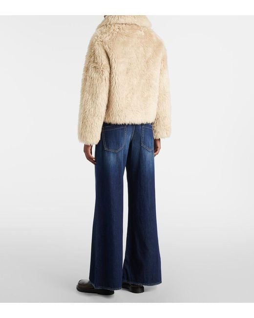 Yves Salomon Natural Wool Jacket