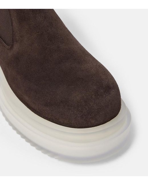 Stivaletti Beatle di Rick Owens in Brown