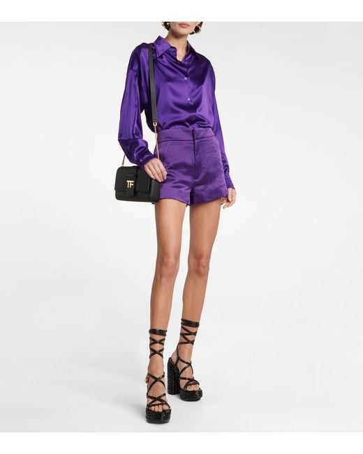 Tom Ford Black Rope Ankle-wrap Wedge Sandals