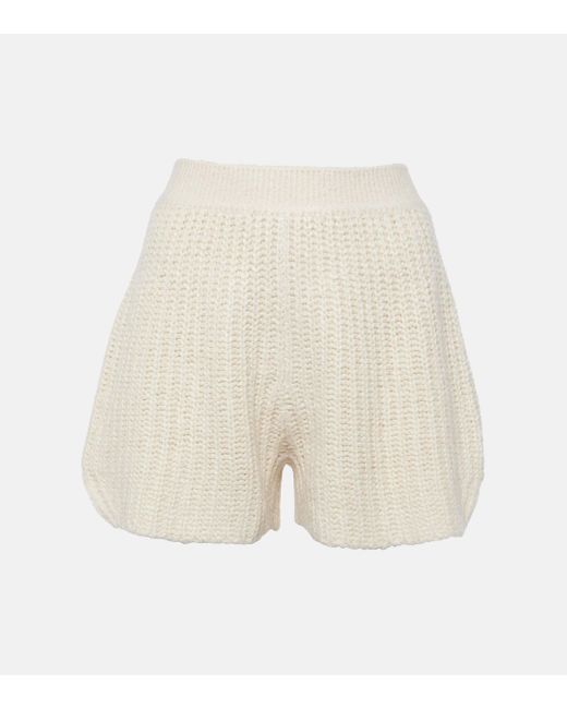 Loro Piana Natural Silk Shorts