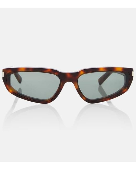 Gafas de sol Nova ovaladas Saint Laurent de color Brown