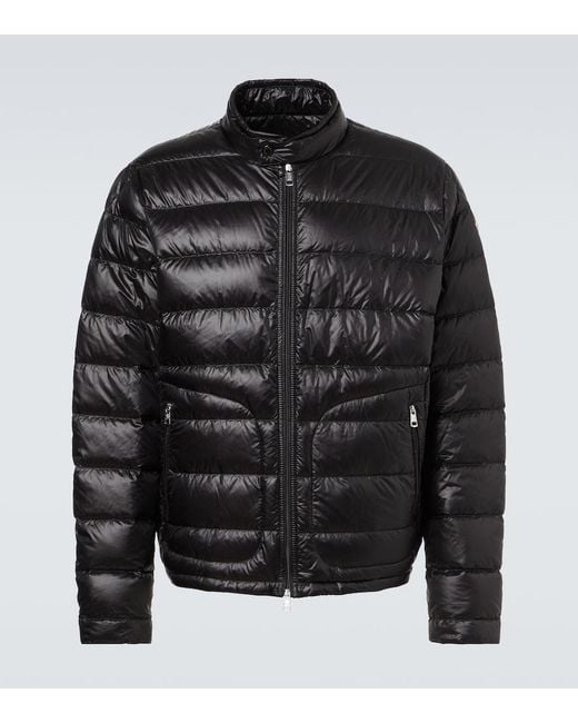 Moncler Black Acorus Down Jacket for men