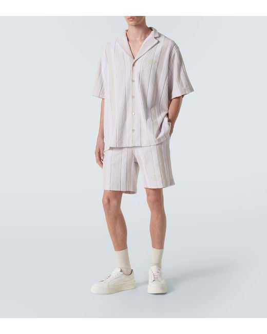 Givenchy Bermuda-Shorts Plage aus Frottee in White für Herren
