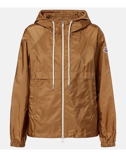 Moncler Brown Coquelicot Technical Jacket