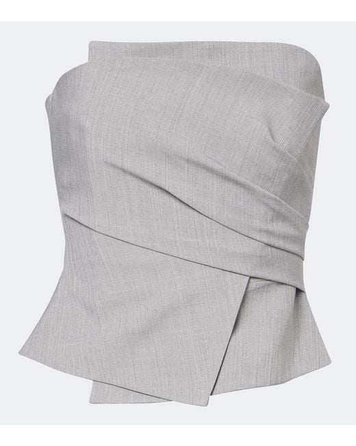 The Sei Gray Draped Corset