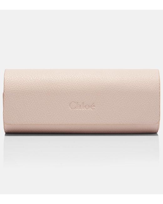Chloé Brown Iconic Round Sunglasses