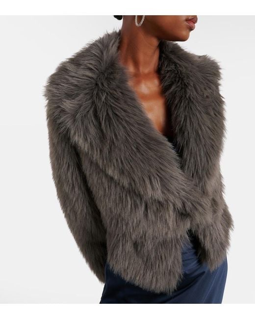 The Sei Gray Cropped Jacket