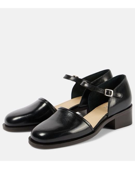 Pumps Mary Jane in pelle di Lemaire in Black