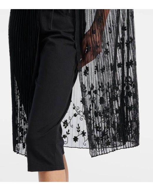 Totême  Black Besticktes Cape Aus Tuell
