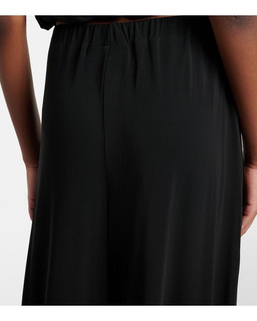 Adriana Degreas Black Balloon Pants