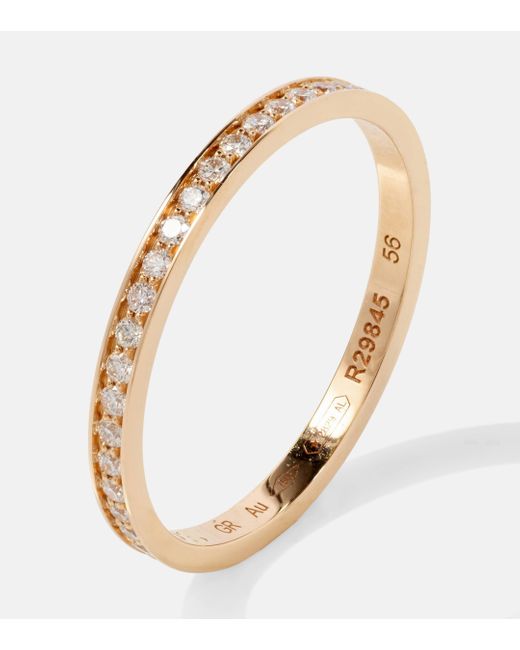 Repossi Metallic Bridal 18kt Rose Gold Ring With Diamonds