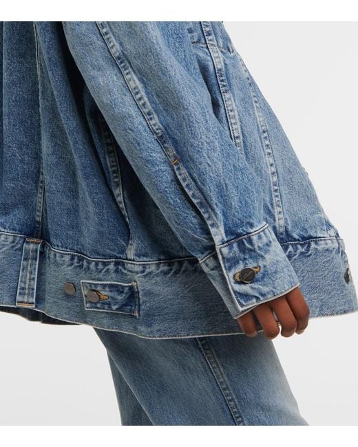 Khaite Blue Grizzo Jacket