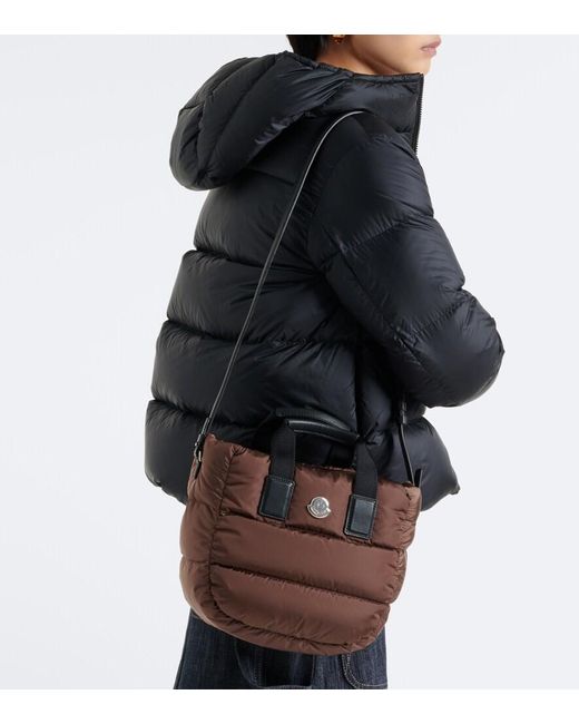 Moncler Brown Caradoc Mini Top-Handle Bag