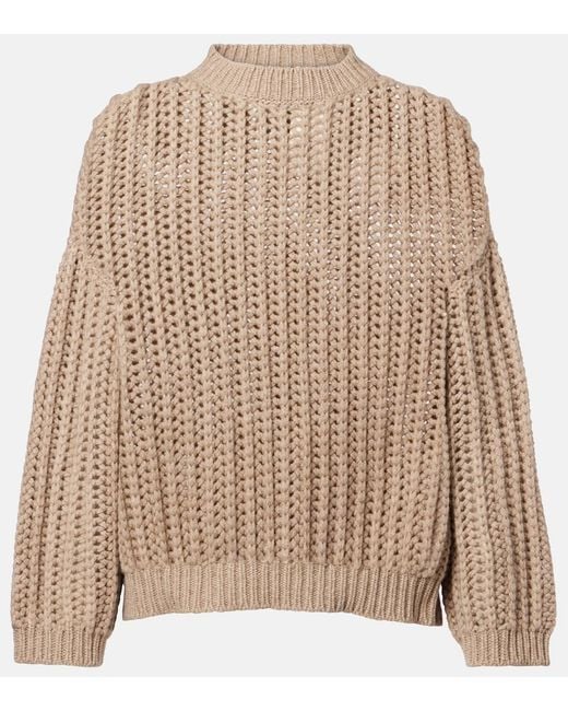 Pullover di Brunello Cucinelli in Brown