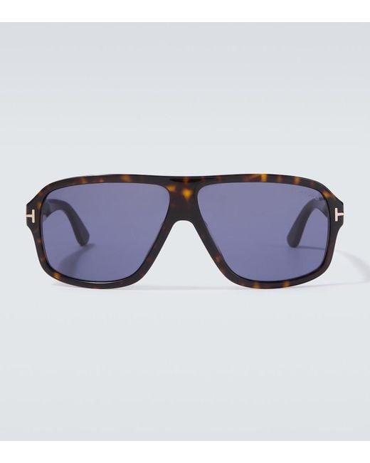Tom Ford Blue William Aviator Sunglasses for men