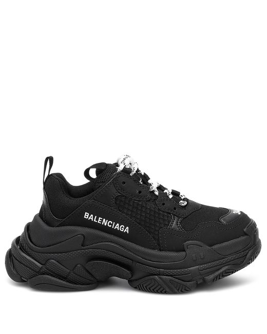 Balenciaga Triple S Sneakers in Black | Lyst