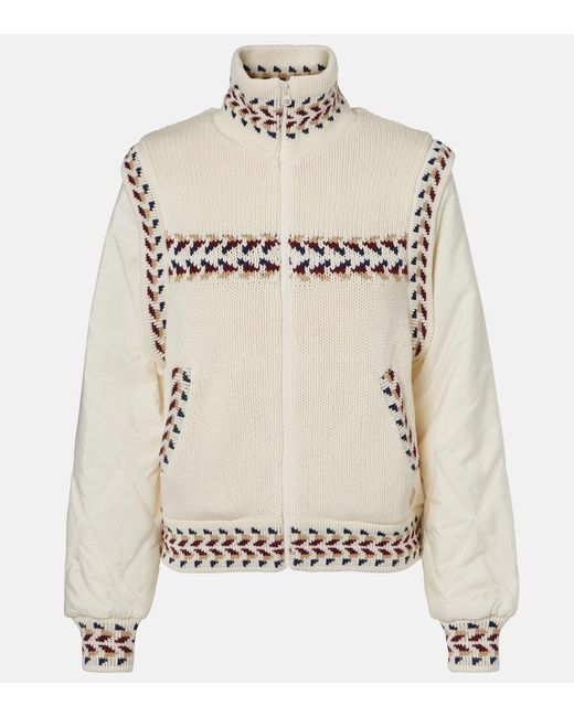 Chaqueta Dhemi De Algodon The Upside de color Natural