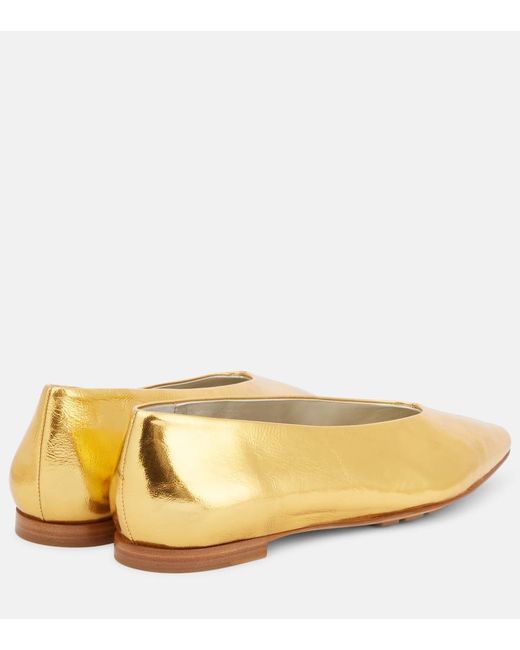 Ballerine Sofia di Bottega Veneta in Yellow