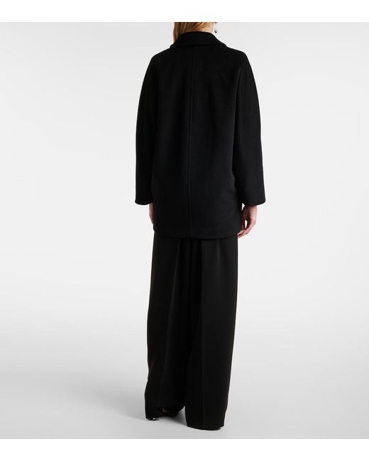 Max Mara Black Short 101801 Icon Coat