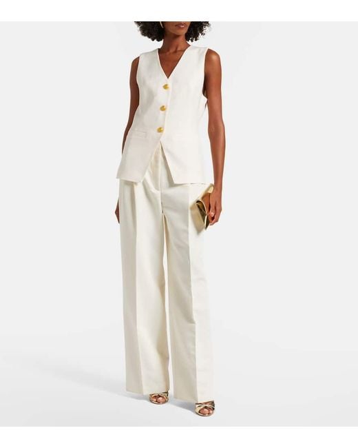 Chaleco De Novia Ingrida Rixo de color White