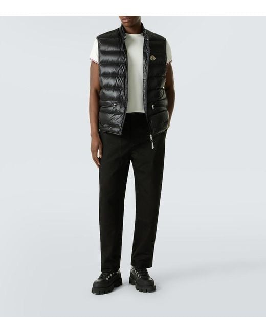 Moncler White Cotton-Blend Jersey T-Shirt for men