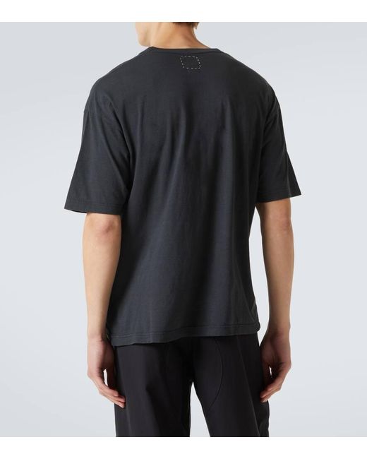 Camiseta Jumbo En Mezcla De Algodon Visvim de hombre de color Black