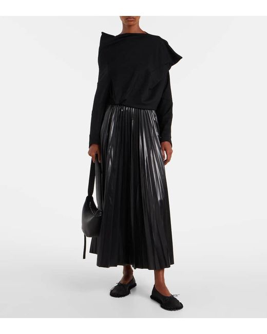 Junya Watanabe Black Maxirock Aus Jersey
