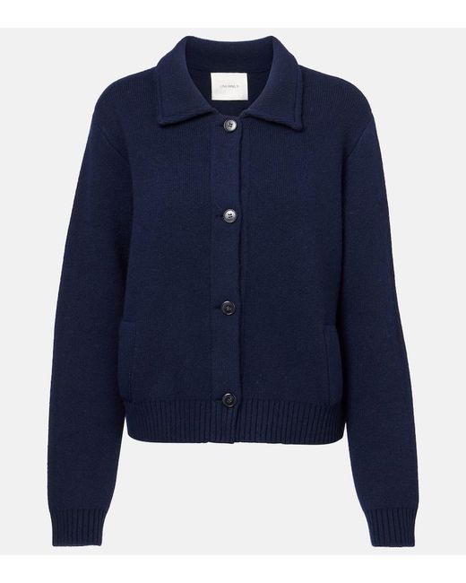Lisa Yang Blue Lynna Cashmere Cardigan