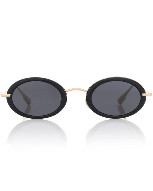 Dior Black Diorhypnotic2 Oval Sunglasses