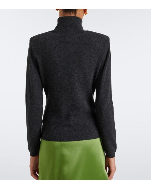 Jardin Des Orangers Black Cashmere Turtleneck Sweater