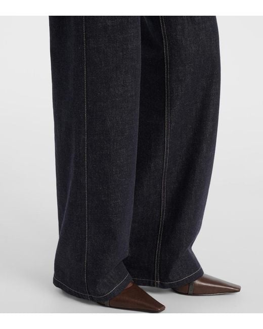 Brunello Cucinelli Blue Straight Jeans
