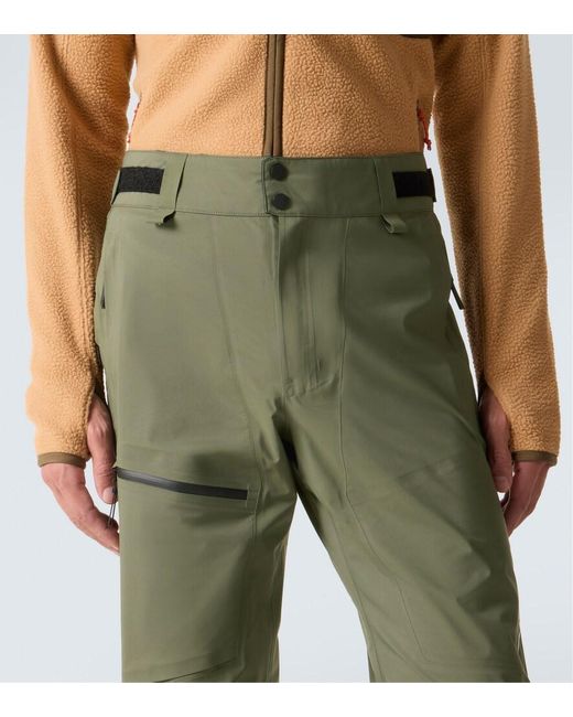 Pantaloni Da Sci Alpine di Peak Performance in Green da Uomo