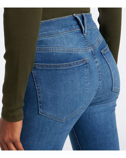 Veronica Beard Blue Beverly Flared Jeans