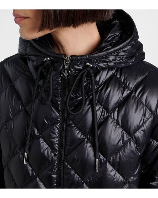 Moncler Black Quilted Down Jacket