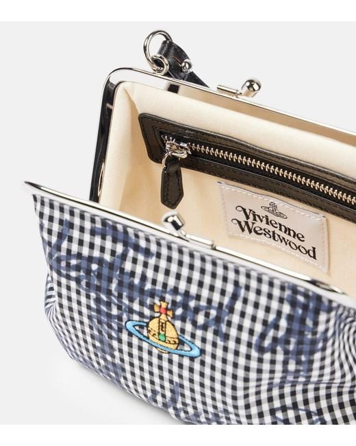 Borsa Granny Frame Small di Vivienne Westwood in Blue