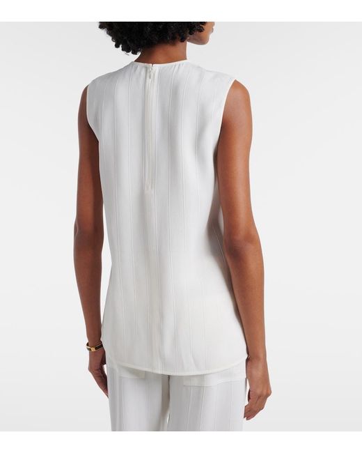 Totême  White Striped Top