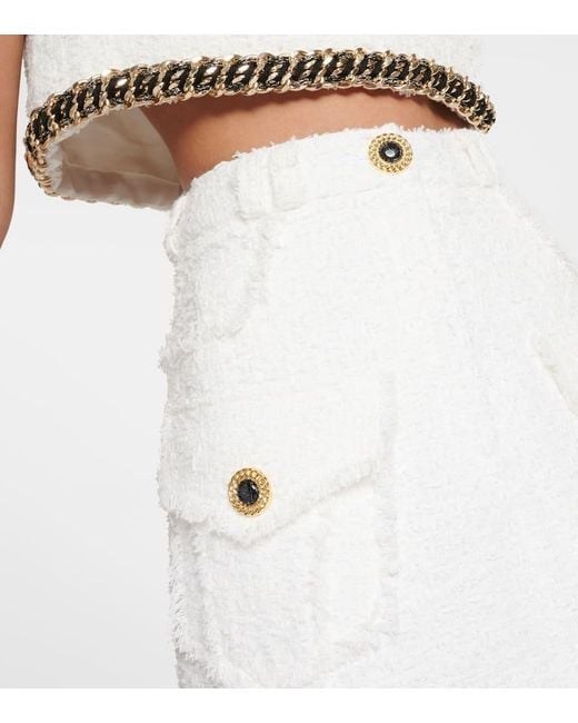 Balmain White Skirts