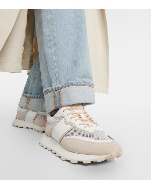 Tod's Sportiva Run 87K Allacciata スニーカー Tod's Sportiva Run Leather Sneakers in White | Lyst Canada