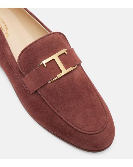 Mocassini T Timeless di Tod's in Red