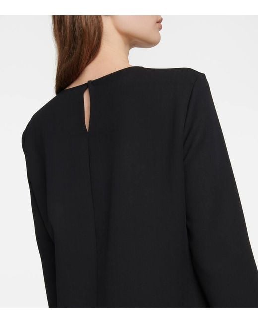 The Row Black Maxikleid Lucinda