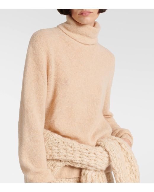 Loro Piana Natural Cocooning Cashmere And Silk Sweater