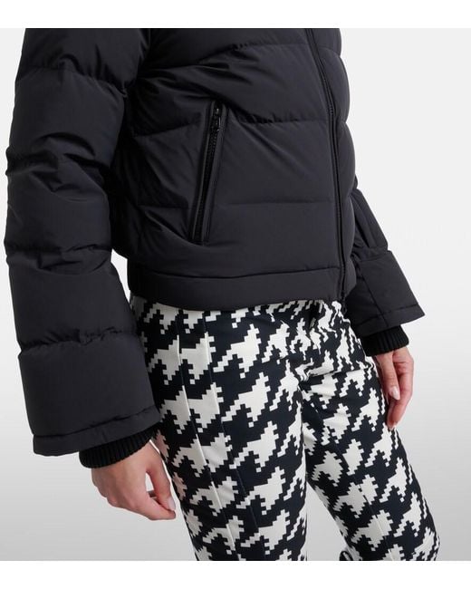 Perfect Moment Blue Polar Flare Down Ski Jacket