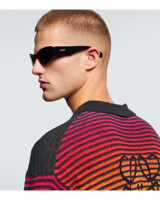 Loewe Brown Paula's Ibiza Signature Cat-Eye Sunglasses for men
