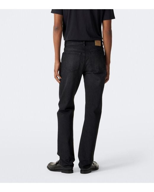 Fendi Gray Straight Jeans for men
