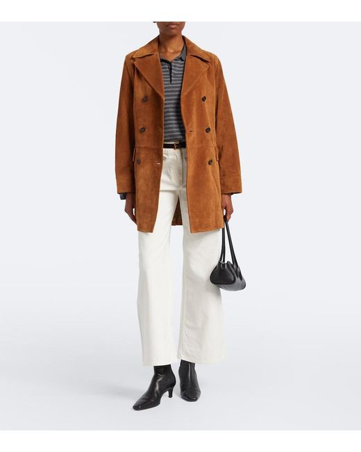 Nili Lotan White Megan Wide-Leg Jeans